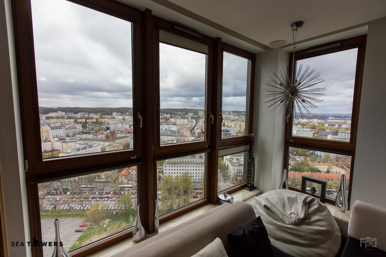 Sea Towers Gdynia Lejlighed Eksteriør billede